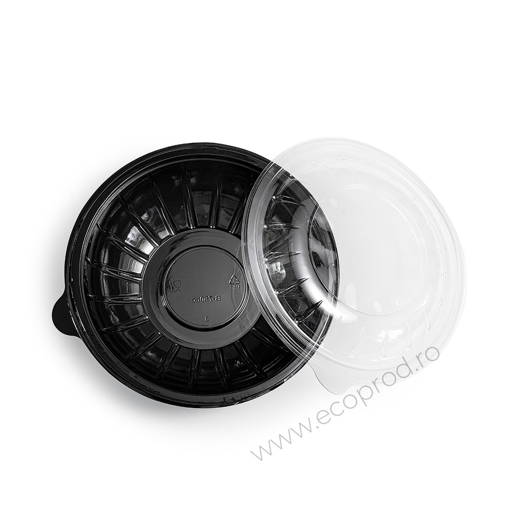 BOL SALATA NEGRU + CAPAC 750 CC