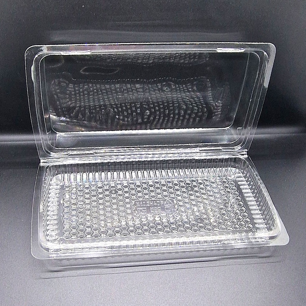 CASEROLA TRANSPARENTA CU CAPAC / 230X132X42 MM / X10,2H40P