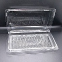CASEROLA TRANSPARENTA CU CAPAC / 230X132X42 MM / X10,2H40P