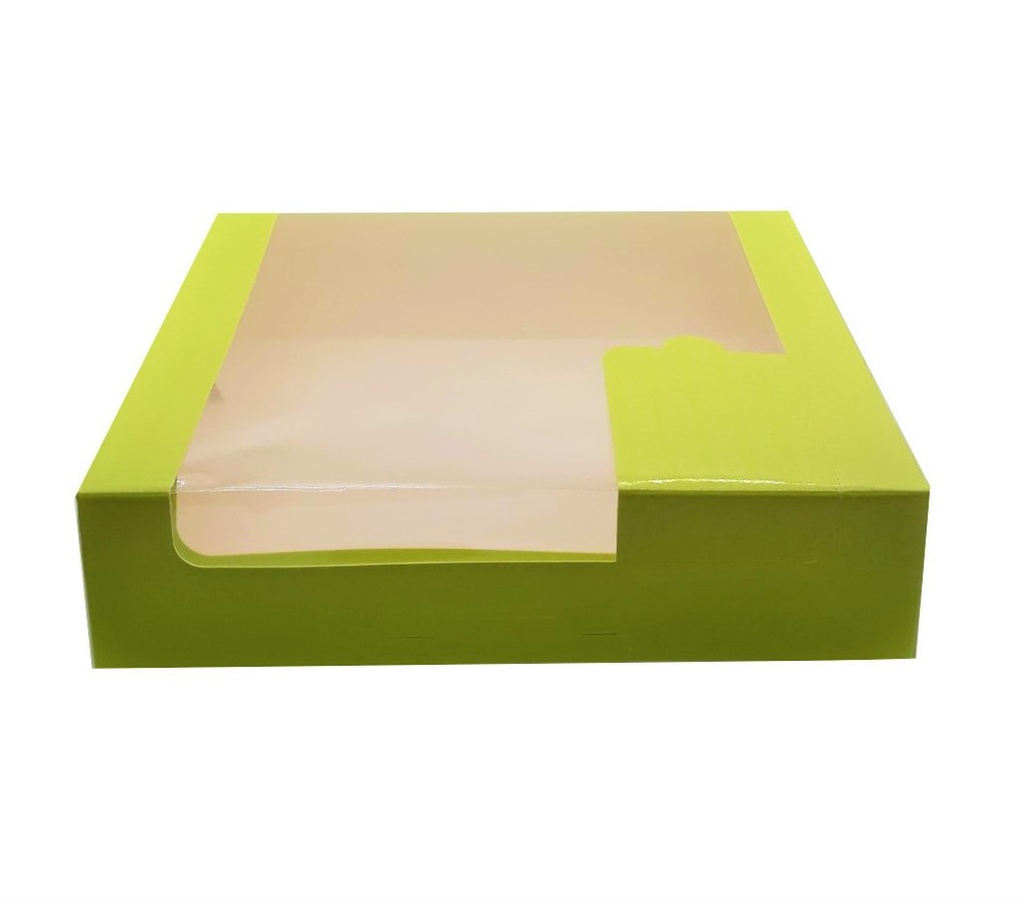 CUTIE CU FEREASTRA VERDE THV 23X23X5,8 CM