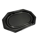 PLATOU NEGRU + CAPAC TRANSPARENT 35x25 CM