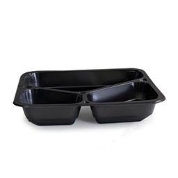 [00001025] CASEROLE TERMOSUDABILE ECO3C - TAVITA / 227X178X40 / PP NEGRU