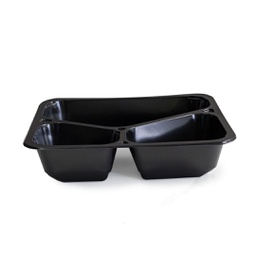 [00001065] CASEROLE TERMOSUDABILE ECO3C - TAVITA / 227X178X50 / PP NEGRU