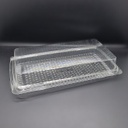 CASEROLA TRANSPARENTA CU CAPAC / 230X132X42 MM / X10,2H40P