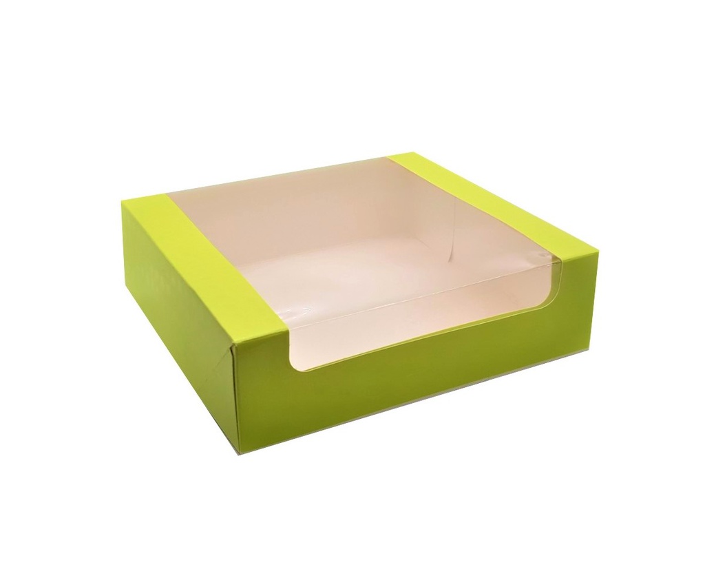 [00000664] CUTIE CU FEREASTRA VERDE THV 20X20X6 CM