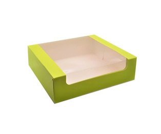 CUTIE CU FEREASTRA VERDE THV 20X20X6 CM