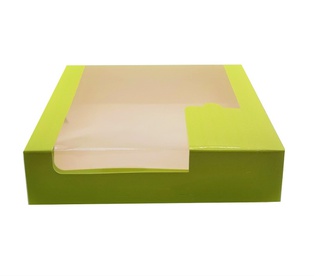 CUTIE CU FEREASTRA VERDE THV 23X23X5,8 CM