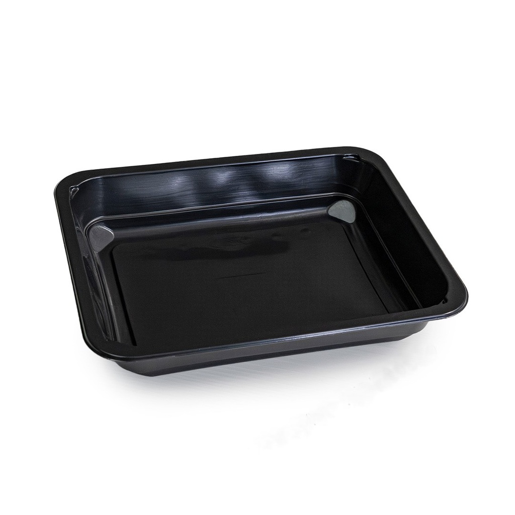 [00001023] CASEROLE TERMOSUDABILE ECO1C - TAVITA / 227X178X40 / PP NEGRU