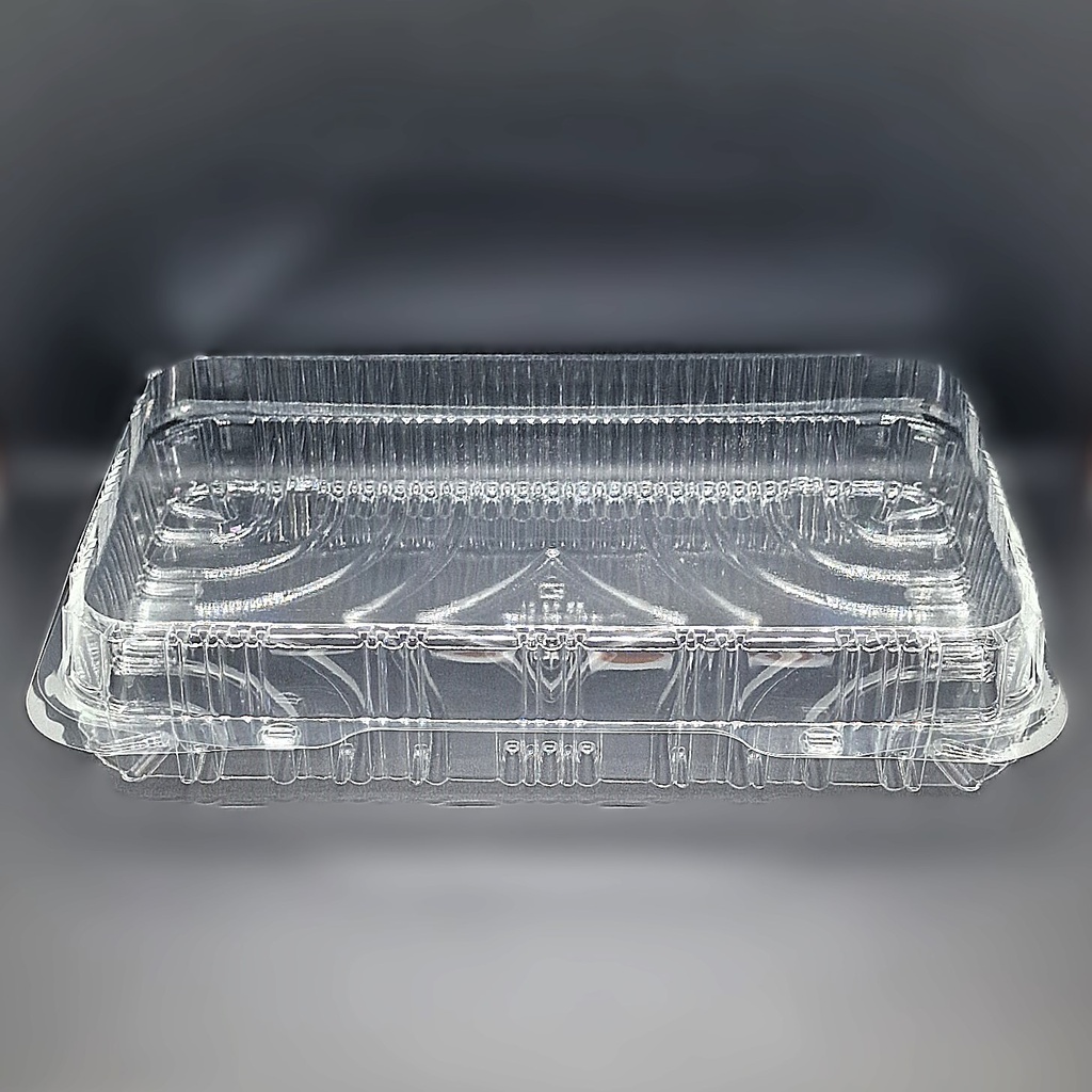 [00001037] CASEROLA TRANSPARENTA CU CAPAC / 265X165X55 MM / 12BP55